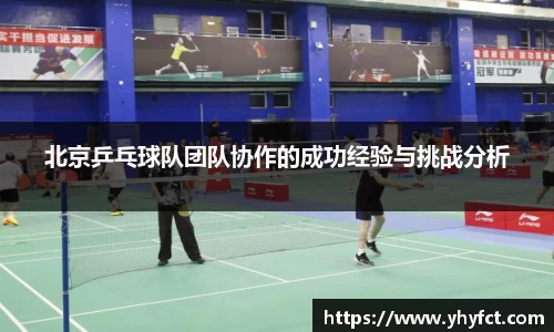 北京乒乓球队团队协作的成功经验与挑战分析